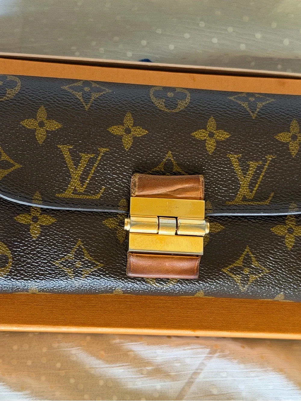 💝Louis Vuitton Monogram Canvas Clutch Wallet M60414